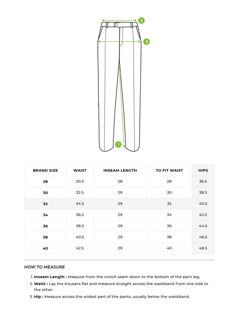 THE BEAR HOUSE Men's Classic Formal Trousers Stylish and Comfortable Dress Pants for Office Meetings, Business Travel, Professional Events, Corporate Settings, and Everyday Formal Wear - Image 4