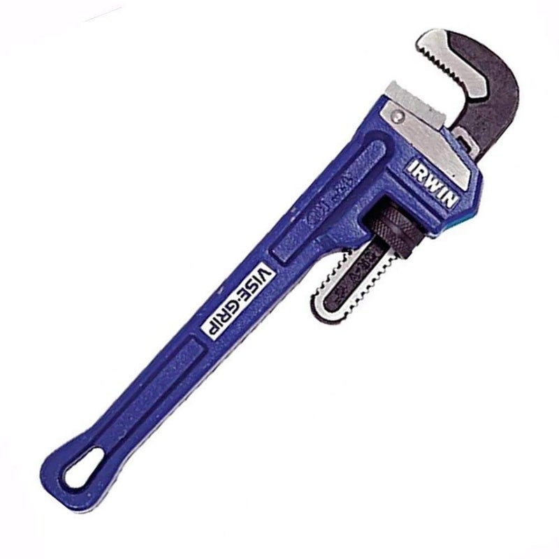 IRWIN Tools VISE-GRIP Pipe Wrench, Cast Iron, 2-Inch Jaw, 12-Inch Length (274106), Blue - Image 1