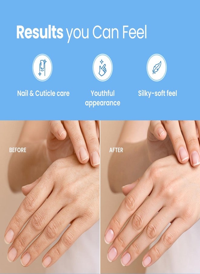 PLANTIFIQUE Hand Mask for Dry Hands - 4 Pairs Moisturizing Gloves with Shea Butter | Hyaluronic Acid & Macadamia | Korean Skincare | Vegan Spa Hand - Image 3