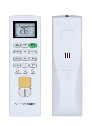 AC Remote Control for CHIGO Air Conditioner Model ZH/JA-03, ZHJA-03, ZH/JA 03 – Universal Replacement Remote, Easy-to-Use, High-Quality, Reliable, Compatible with CHIGO Air Conditioners, Durable, Efficient Cooling Control, Black - pzsku/Z2B56E1B17BAB71B26DC9Z/45/1745829174/2757f70c-f0ee-4cd8-b922-b4057df0dda8