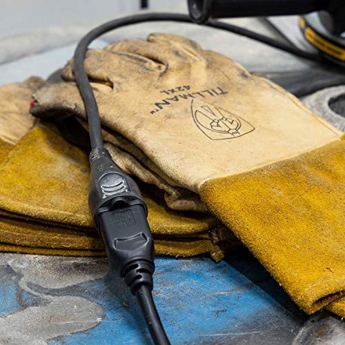 UltraPro Outdoor Extension Cord, 15 Ft, Heavy Duty Extension Cord, Double Insulated, Grounded, 16 Gauge, 3 Prong Extension Cords, General Purpose Long Extension Cord, UL Listed, Black, 36824 - Image 5