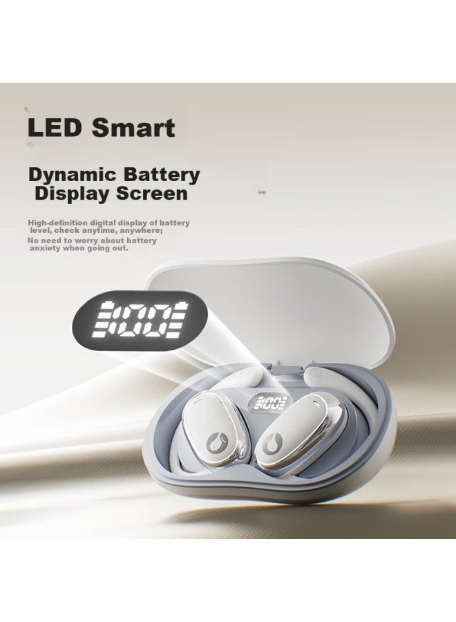 Sibyl bluetooth Earhook Headphones Wireless Non-in-ear Noise Cancelling Open-ear Bone Conduction Concept Suitable For Cycling Sports Huawei Apple Xiaomi - Image 4