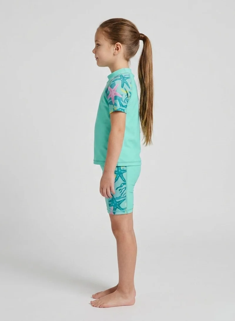 Just Nature  Kids Two Pieces Rash Set - Short Sleeve  | Best Price UAE