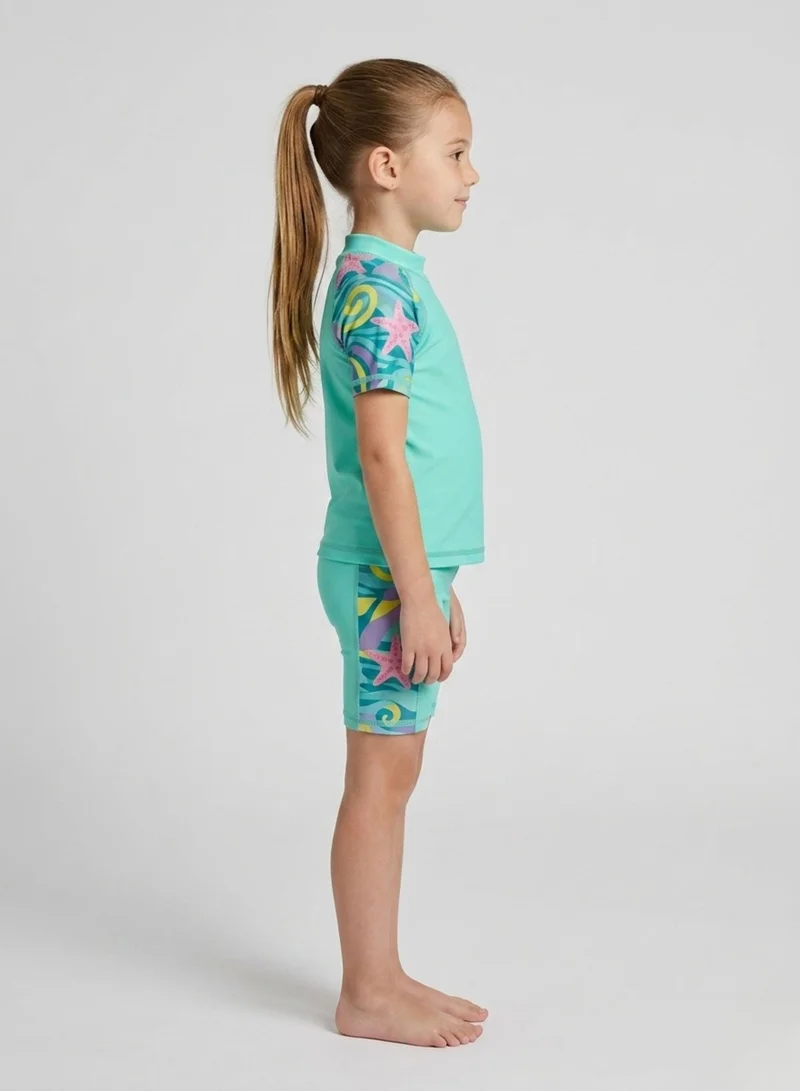 Just Nature Kids Two Pieces Rash Set - Short Sleeve
