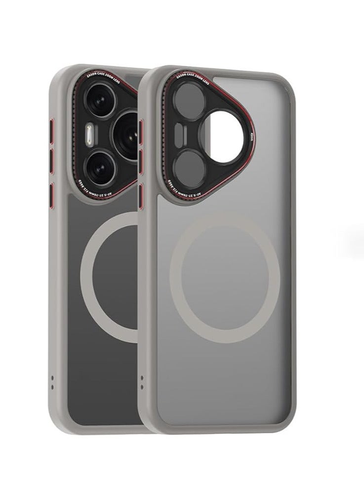 general The matte case is suitable for HUAWEI Pura70 series skin-friendly and anti-drop magnetic phone cases, and is compatible with HUAWEI Pura70/70PRO/PRO+/70Ultra