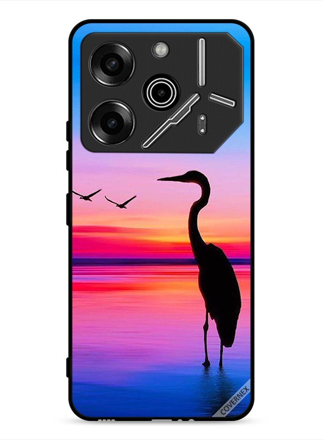 Covernex Tecno Pova 6 Pro 5G Protective Case Cover Thorn & Birds - Image 1