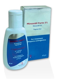 Minoxilook Minoxidil Forte 5% Topical Gel For Hair Loss And Hair Thinning Treatment 60 grams  - Image 1