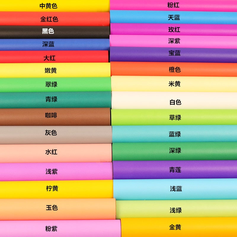 4K Colorful Hard Cardboard Paper – 200G White Decorative Sticker Paper for DIY Handmade Projects - Image 4