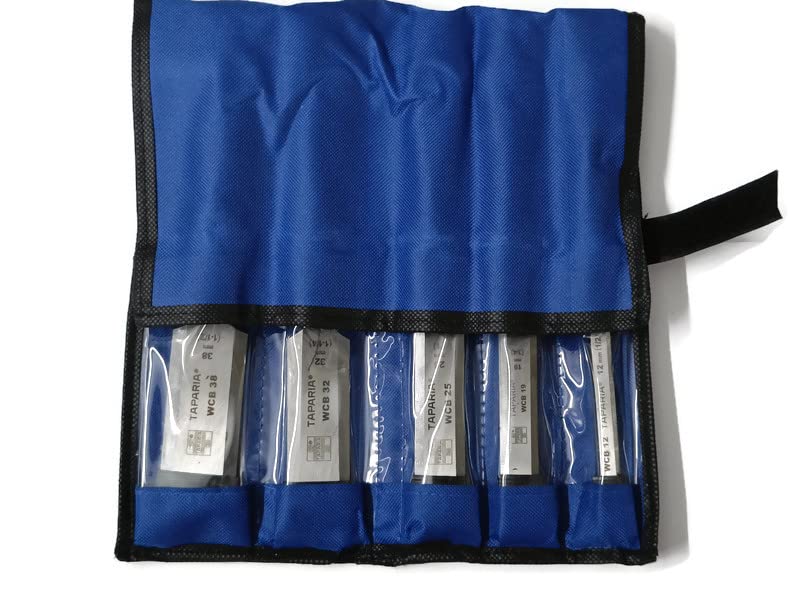 Taparia TAPARIA Wood Working Chisel Set of 5 Hardened Chisel Set with Carrying Pouch Tool Kit  - Image 3