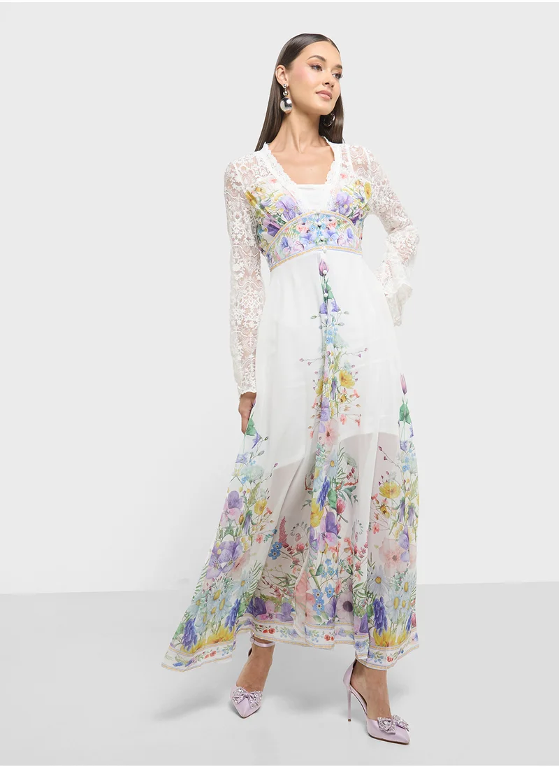 ايلا Floral Print Dress
