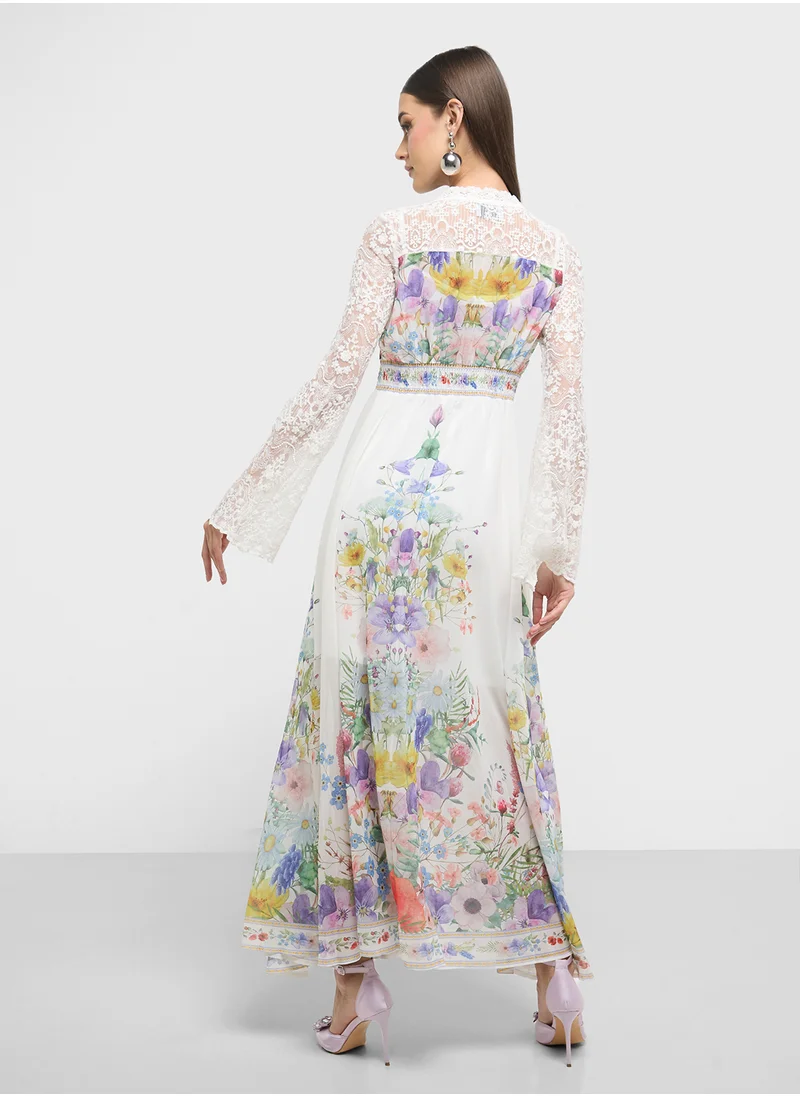ايلا Floral Print Dress