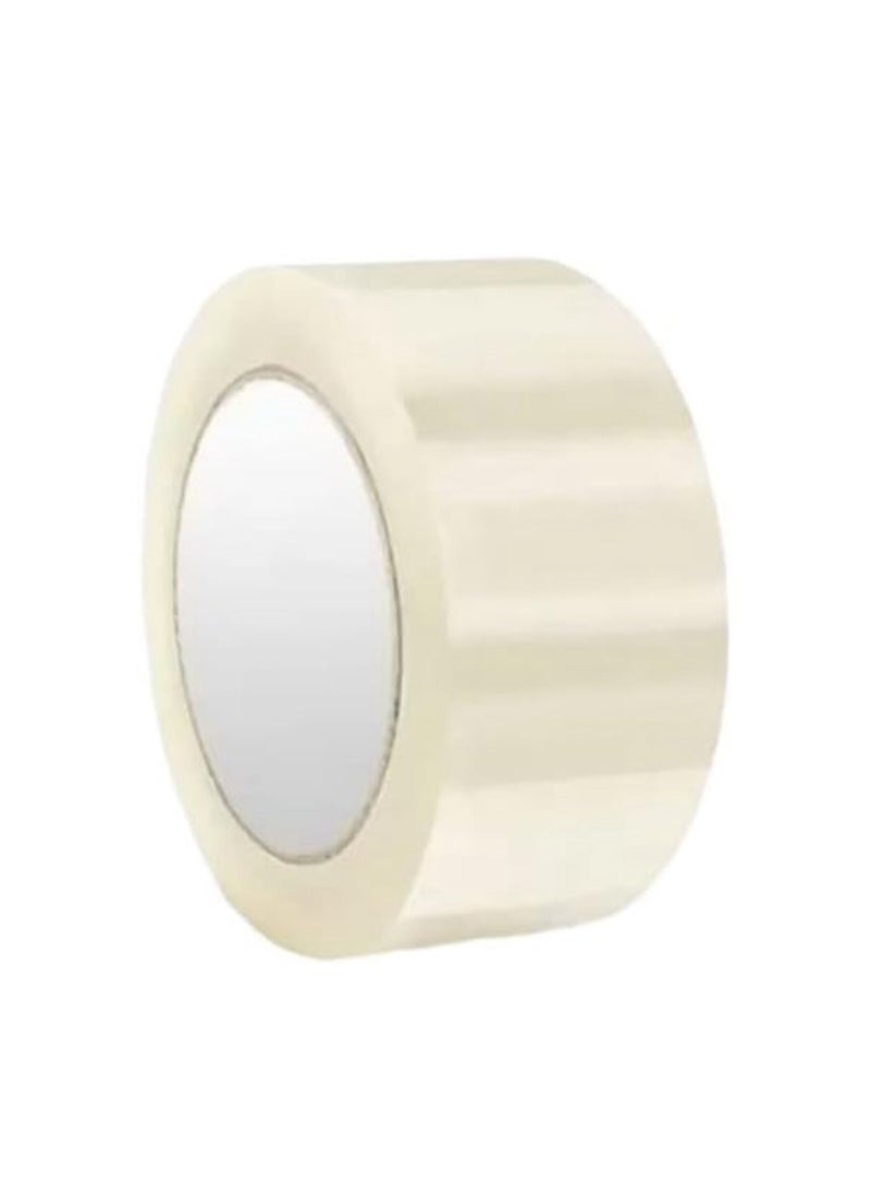 Hawk Packing Tape Heavy Duty Strong Adhesive Roll for Boxes Cartons Shipping 48mm x 70 Yards Clear
