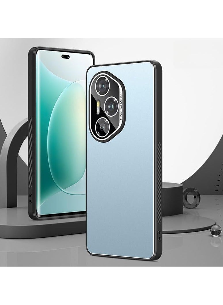 General Case Compatible Honor 400 Pro 5G 2025 with Lens Protection Rigid Rear Bezel Lightweight Electroplated Frosted Case  - Image 1