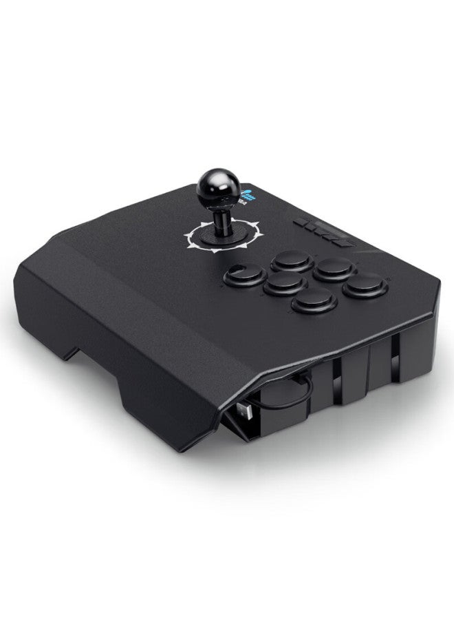Qanba N1-bq Thunder 2, Small Square Arcade Game Joystick, Compatible With Android Phones, Ps3, Pc, Street Fighter 6, Steam, Fighting Games 97 Iron Fist 8 - Image 5
