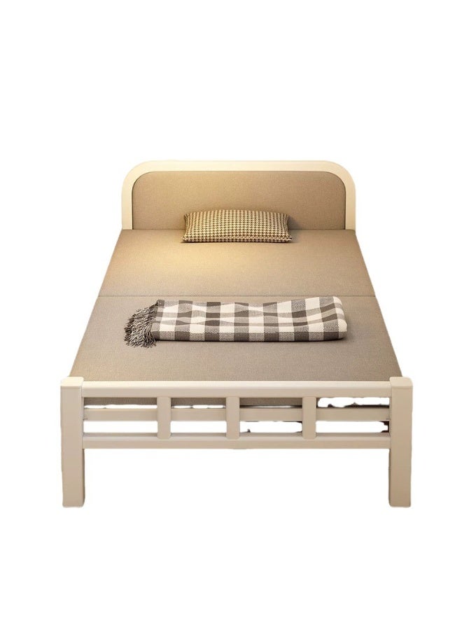 WAKYME Folding Bed 190x80cm, Hardboard Single Bed, Converts to Double, Sturdy & Portable – Ideal for Guests, Caregivers, Rentals & Small Homes! - Image 1