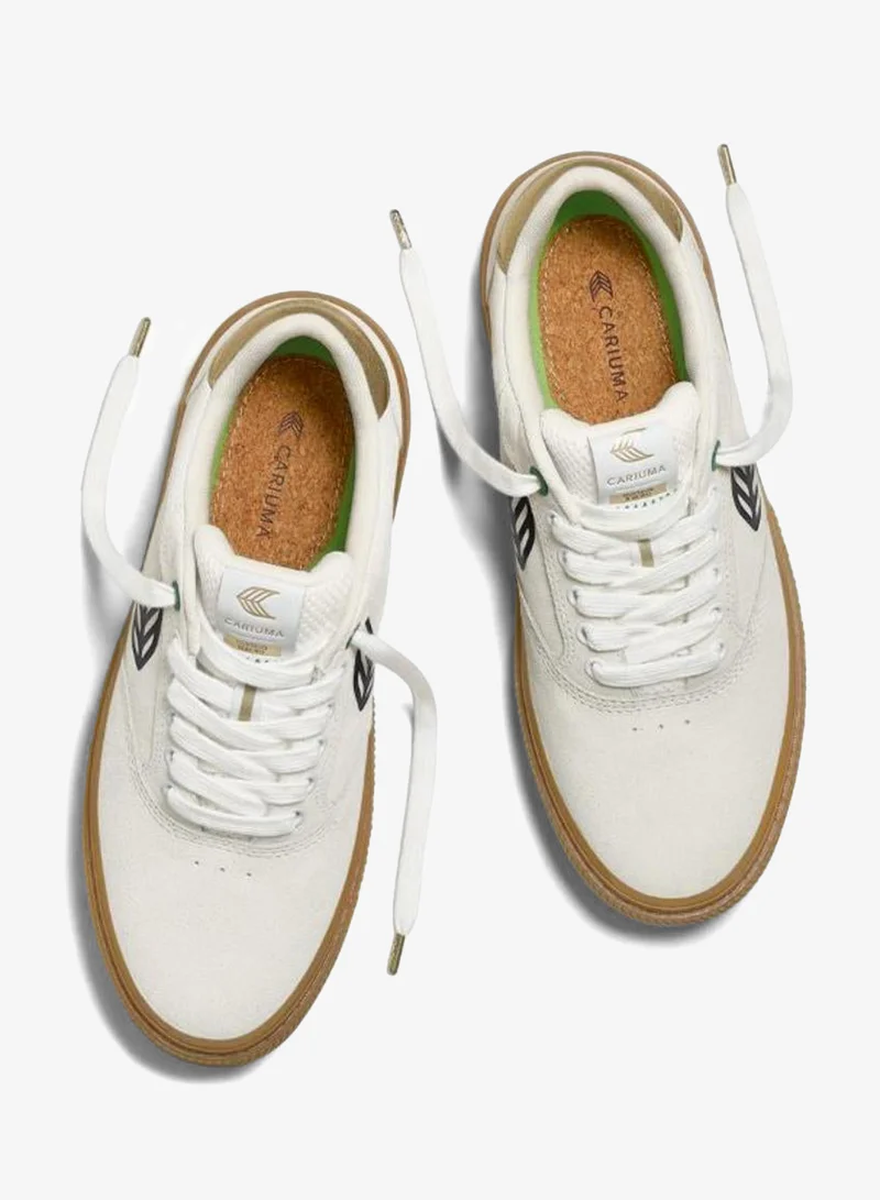 Cariuma  NAIOCA PRO Gustavo 2024 Gum Smoke White Suede Blue Gold Accents Sneaker  | Best Price UAE