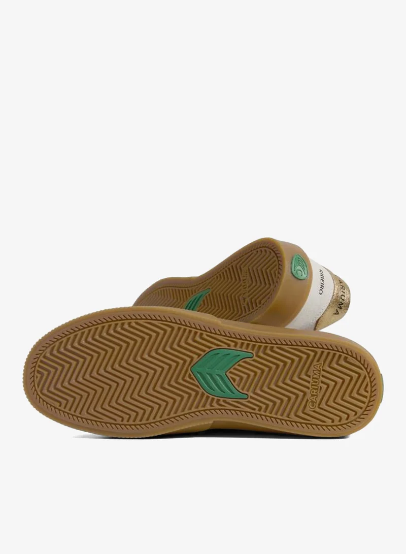 Cariuma  NAIOCA PRO Gustavo 2024 Gum Smoke White Suede Blue Gold Accents Sneaker  | Best Price UAE