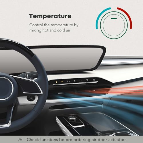 YHTAUTO HVAC Blend Door Actuator-Compatible with Ford Expedition Explorer Ranger Lincoln Navigator Mercury Mountaineer - Manual Temperature, 8 Pins Air Flap Actuator - Image 5