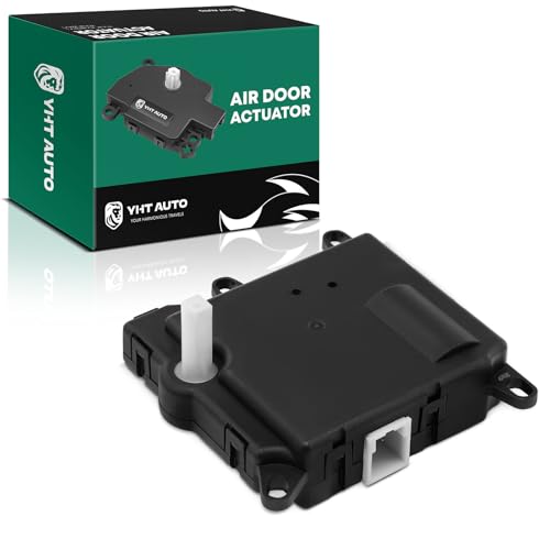 YHTAUTO HVAC Blend Door Actuator-Compatible with Ford Expedition Explorer Ranger Lincoln Navigator Mercury Mountaineer - Manual Temperature, 8 Pins Air Flap Actuator - Image 1