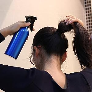 Zusaca Water Sprayer Refillable Fine Mist Spray Bottle Metal Hairdressing Water Blow Can ABS H2O Water Spray Bottle for Parlor Salon Water Sprinklers Spray Bottle 250 ML Multicolor 3 - Image 5