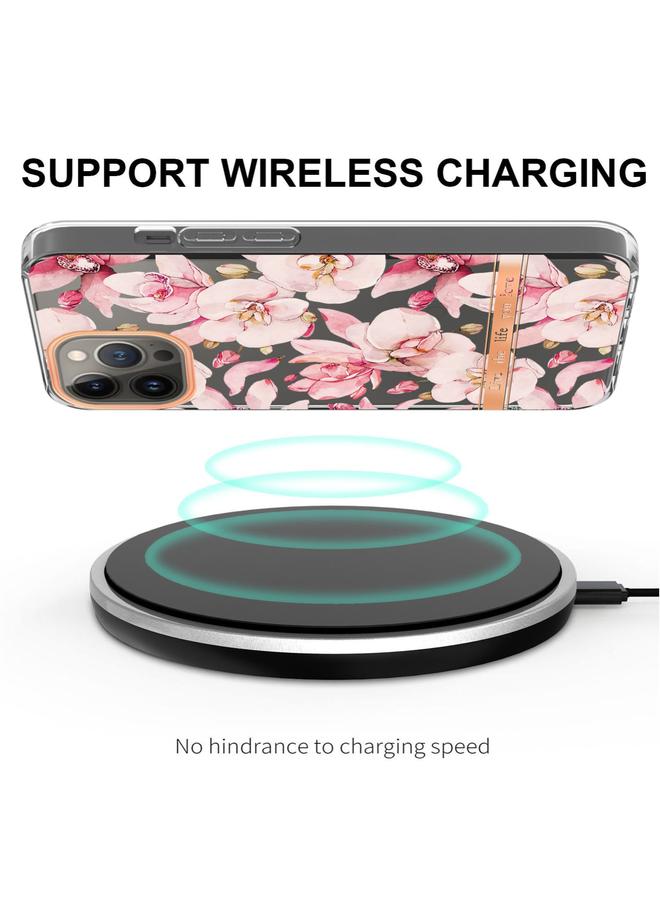 Zaboon Case For iPhone 13 Pro Max Flowers and Plants Series IMD TPU Phone Case - Image 3