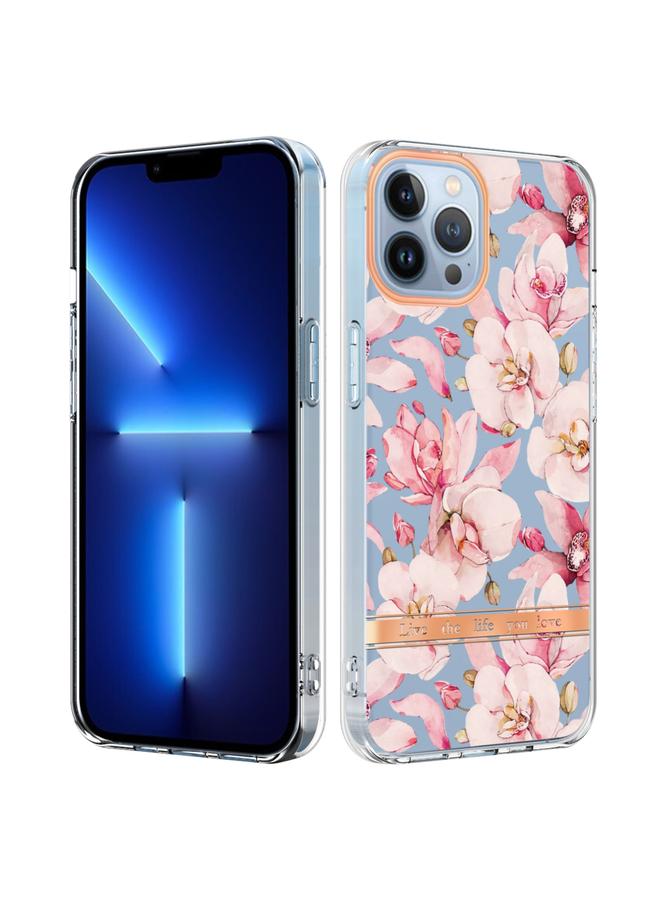 Zaboon Case For iPhone 13 Pro Max Flowers and Plants Series IMD TPU Phone Case - Image 1