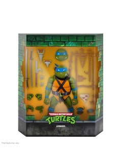 Super7 Teenage Mutant Ninja Turtles Leonardo Ultimates! 7 In Scale Action Figure  - Image 3