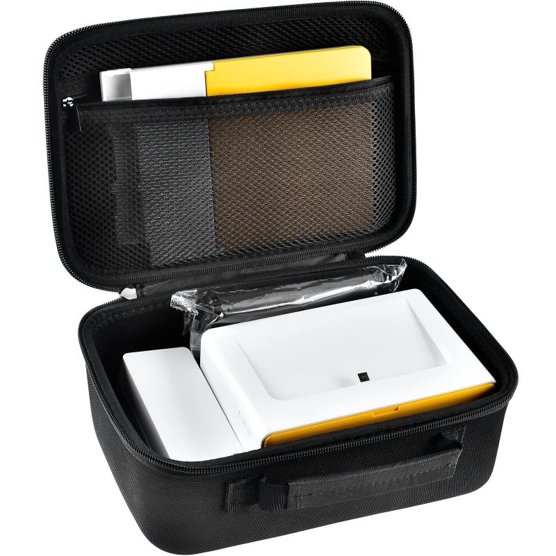 ALLPRIMO Case Compatible with Kodak Dock Plus/for Kodak Dock Premium Wi-Fi Portable 4x6” Instant Photo Printer. Bluetooth Photo Printing Holder for Adapter, Cartridge, Paper, Power Cord (Box Only) - Black - Image 1