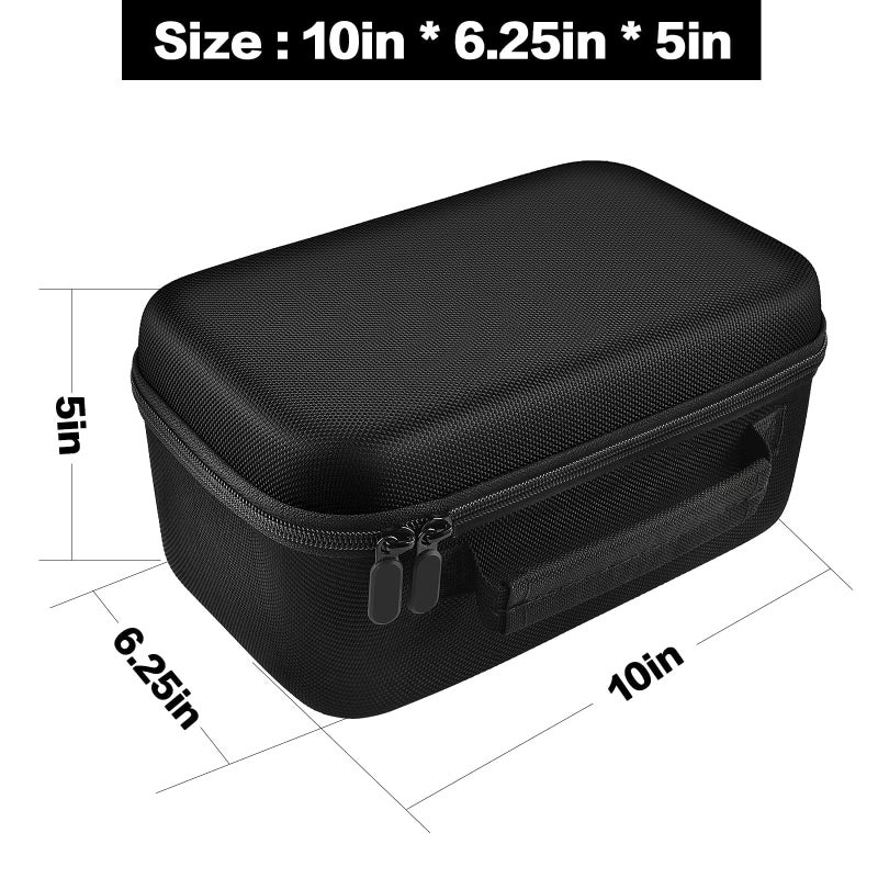 ALLPRIMO Case Compatible with Kodak Dock Plus/for Kodak Dock Premium Wi-Fi Portable 4x6” Instant Photo Printer. Bluetooth Photo Printing Holder for Adapter, Cartridge, Paper, Power Cord (Box Only) - Black - Image 5