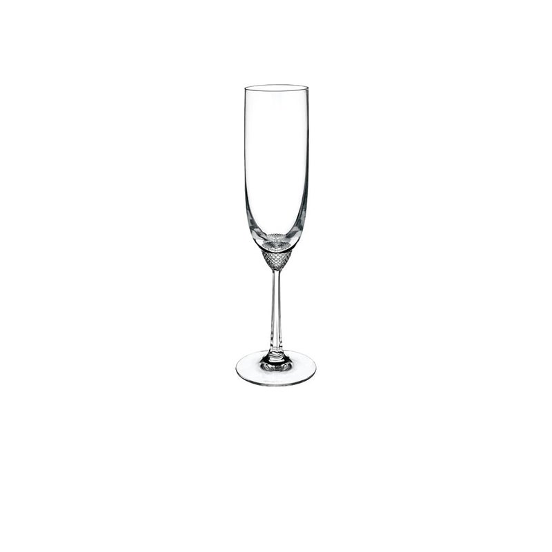 Villeroy & Boch Villeroy  Boch Octavie Flute Champagne 55 oz Crystal Glass Transparent