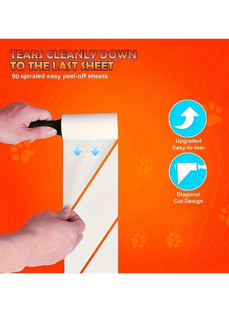 Strong Suction Hair Removal Roller - Super - Ideal Choice for Furniture, Clothes | Dog and Cat Hair Cleaner - Image 5