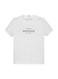 TOMMY HILFIGER Kids Tommy Script Ss T-Shirt  - Image 4