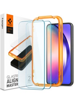 Glastr Align Master Samsung Galaxy A54 5G Screen Protector [2 Pack] with Easy Install Tray