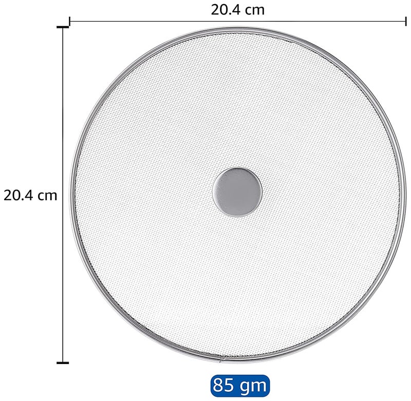 KCL Stainless Steel Mesh Cover Ideal for multiple purposes - 1 Unit (Dimension - 8 Inches) - Image 2