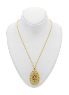 Malabar Gold and Diamonds 22 Carat 916 Purity Uncut Diamond Pendant EGNFNC292PN5Y for Women  - Image 2