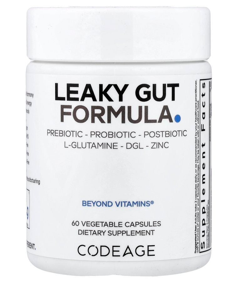 Codeage Leaky Gut Formula 60 Vegetable Capsules