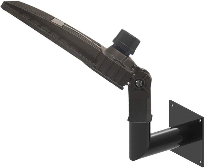 LEDMO 90 Degree Wall Mount Bracket - L Shape Bracket Tenon Adaptor for Outdoor LED Parking Lot Light Dusk to Dawn Outdoor Commercial LED Shoebox Lights with Photocell Street Lighting Yard Fixture - Image 5