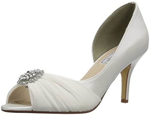 Touch Ups Women's Helen D'Orsay Pump, White, 8.5 M US - Image 3