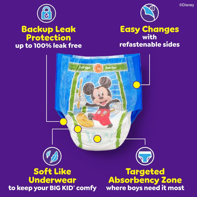 Pull-Ups Boys' Potty Training Pants, Size 3T-4T Training Underwear (32-40 lbs), 112 Count (4 Packs of 28), Packaging May Vary - Image 4
