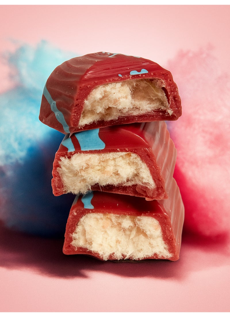 The Big Daddy Baby Hairy Daddy Fairy Floss Popping Candy White Chocolate Bar - Image 3