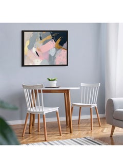 Art Decor Art Decor Framed Canvas Wall Art of Gold Abstract Art Print Modern Artwork with Gold Accent 2-Way Wall Decor for Office Bedroom Living Room and Gifting  - Image 5