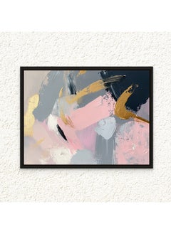 Art Decor Art Decor Framed Canvas Wall Art of Gold Abstract Art Print Modern Artwork with Gold Accent 2-Way Wall Decor for Office Bedroom Living Room and Gifting  - Image 4