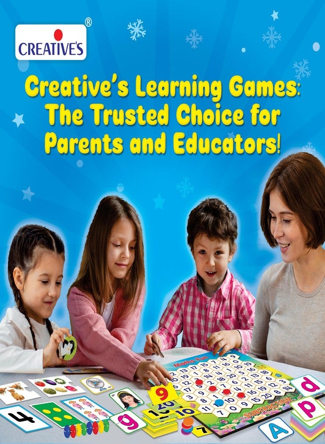 Creative's Fun with Words – Educational Word Puzzles Game for Kids | 30 Self-Correcting 3-Piece Puzzles Learn Letter Recognition, Spelling & Reading | Language Development Toy for Ages 4+ - Image 4