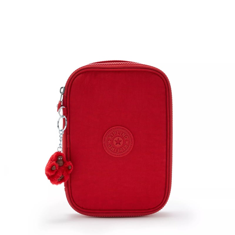 KIPLING KIPLING حقيبة كيبلينغ النسائية لـ 100 قلم مطبوع، تنظيم الإكسسوارات، مستلزمات الفن، المكياج، منظم السفر - Image 1