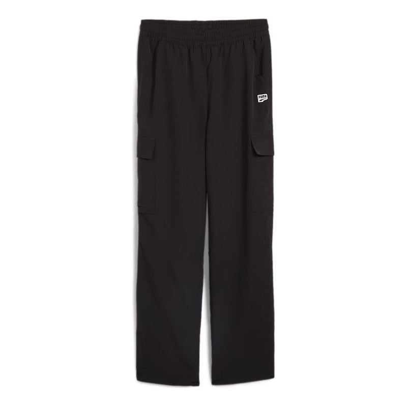 PUMA (WMNS) PUMA Downtown Cargo Pants 'Black' - Image 1