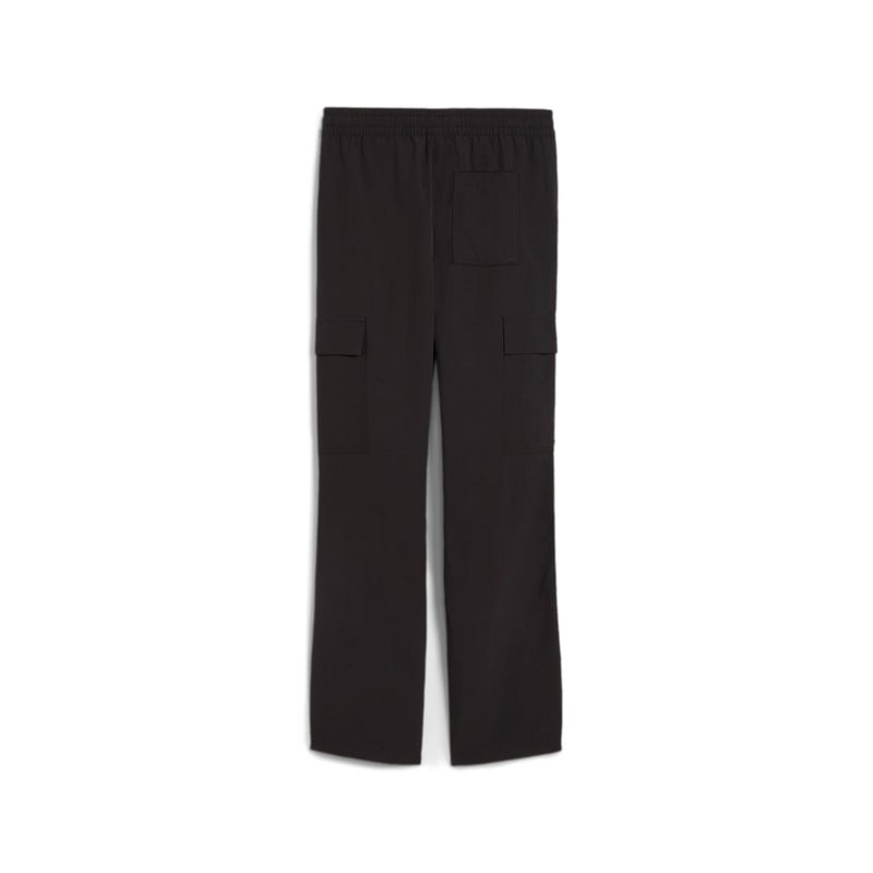 PUMA (WMNS) PUMA Downtown Cargo Pants 'Black' - Image 2