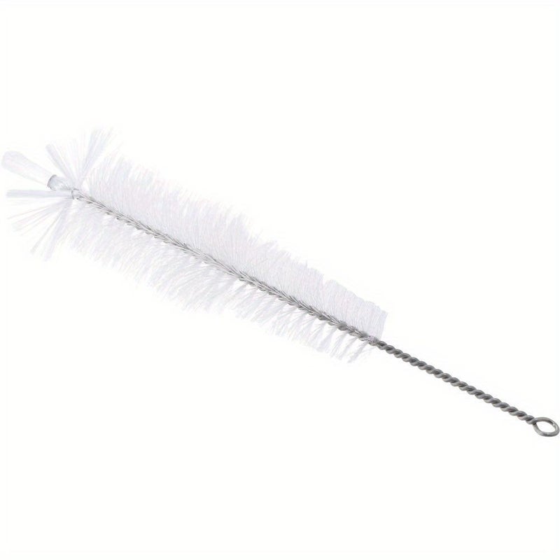 فرشاة زجاجة بيضاء محمولة بشعر ناعم لتنظيف الزجاجات ذات العنق الضيق لنوع البيرة نمط1 - Image 2