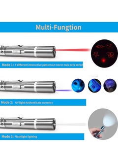 Antye 2Pack Laser Pointer For Cats, Dog Kitten Toy, Toys For Indoor Cats, Red Dot Led Light Pointer Interactive Toys For Indoor Dogs Cats, Usb Charging, 7 Switchable Patterns  - Image 4