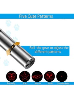 Antye 2Pack Laser Pointer For Cats, Dog Kitten Toy, Toys For Indoor Cats, Red Dot Led Light Pointer Interactive Toys For Indoor Dogs Cats, Usb Charging, 7 Switchable Patterns  - Image 5
