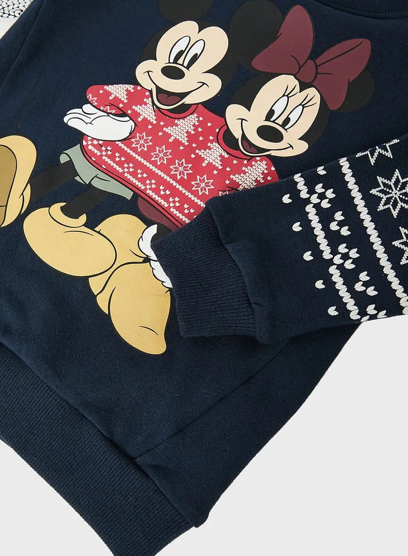 NAME IT Kids Disney Christmas Sweatshirt